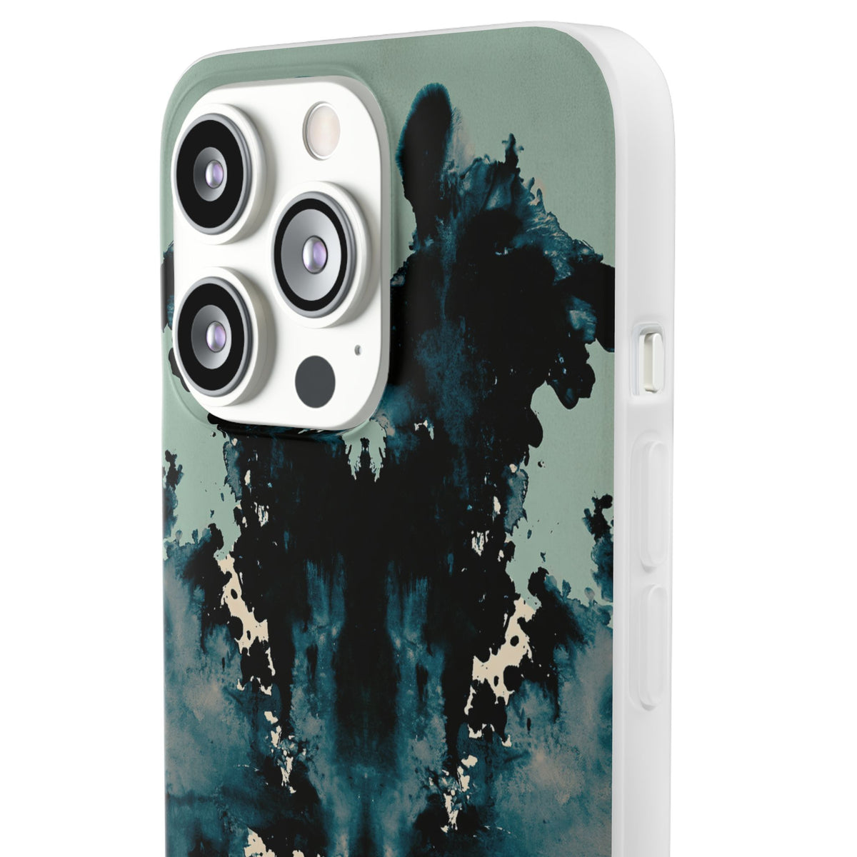 Rorschach Ink Void · Lite Phone Case for iPhone ·  Black