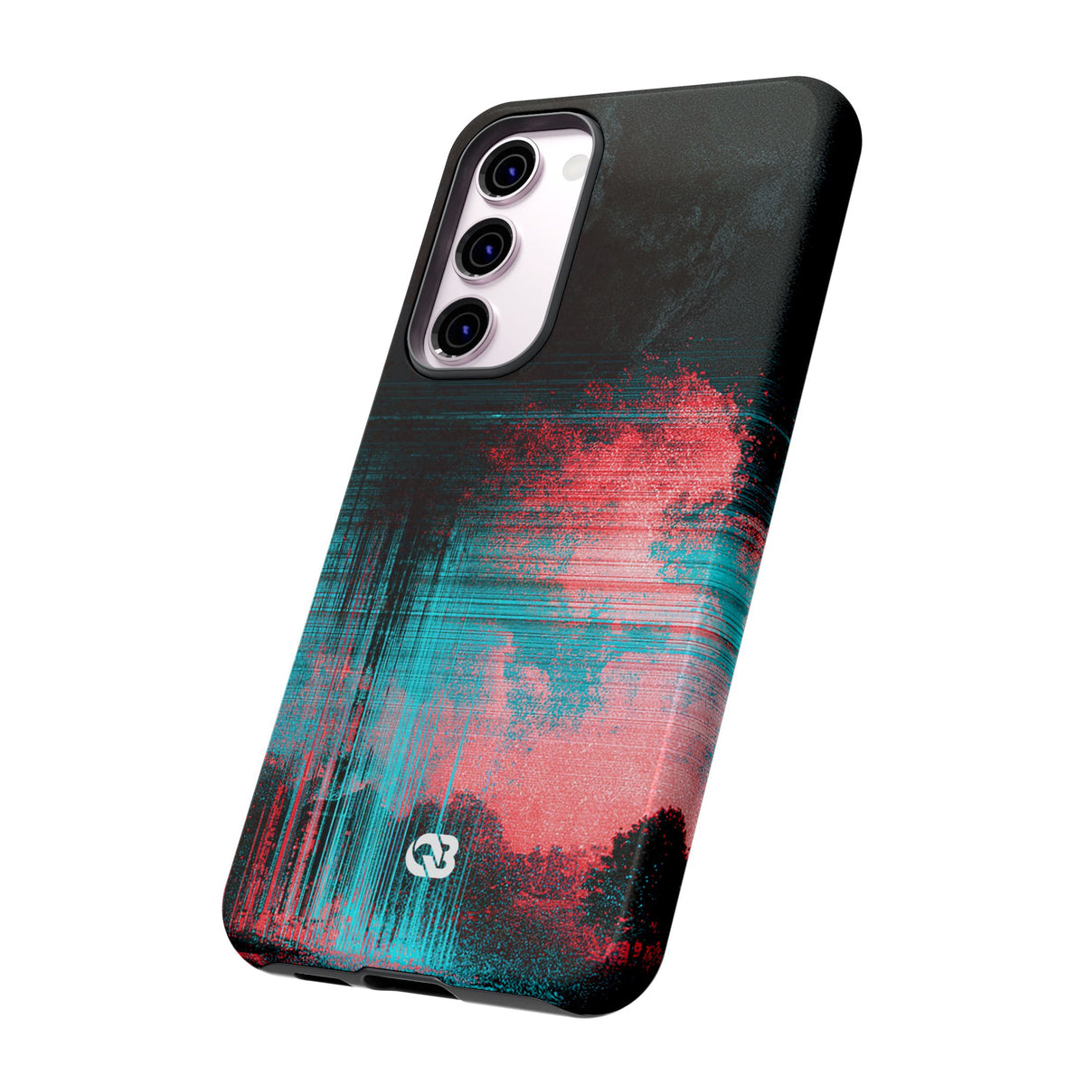 Digital Signal Drift · Tough Phone Case for Samsung · Black