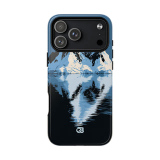 Blue Tough 2.0 Magnetic Phone Case for iPhone - Arctic Summit Mirror