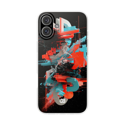 Fragmented Cyber Core · Lite Phone Case for iPhone ·  Black