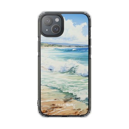 Foamy Wave Breeze iPhone 15 Plus Case - Impact