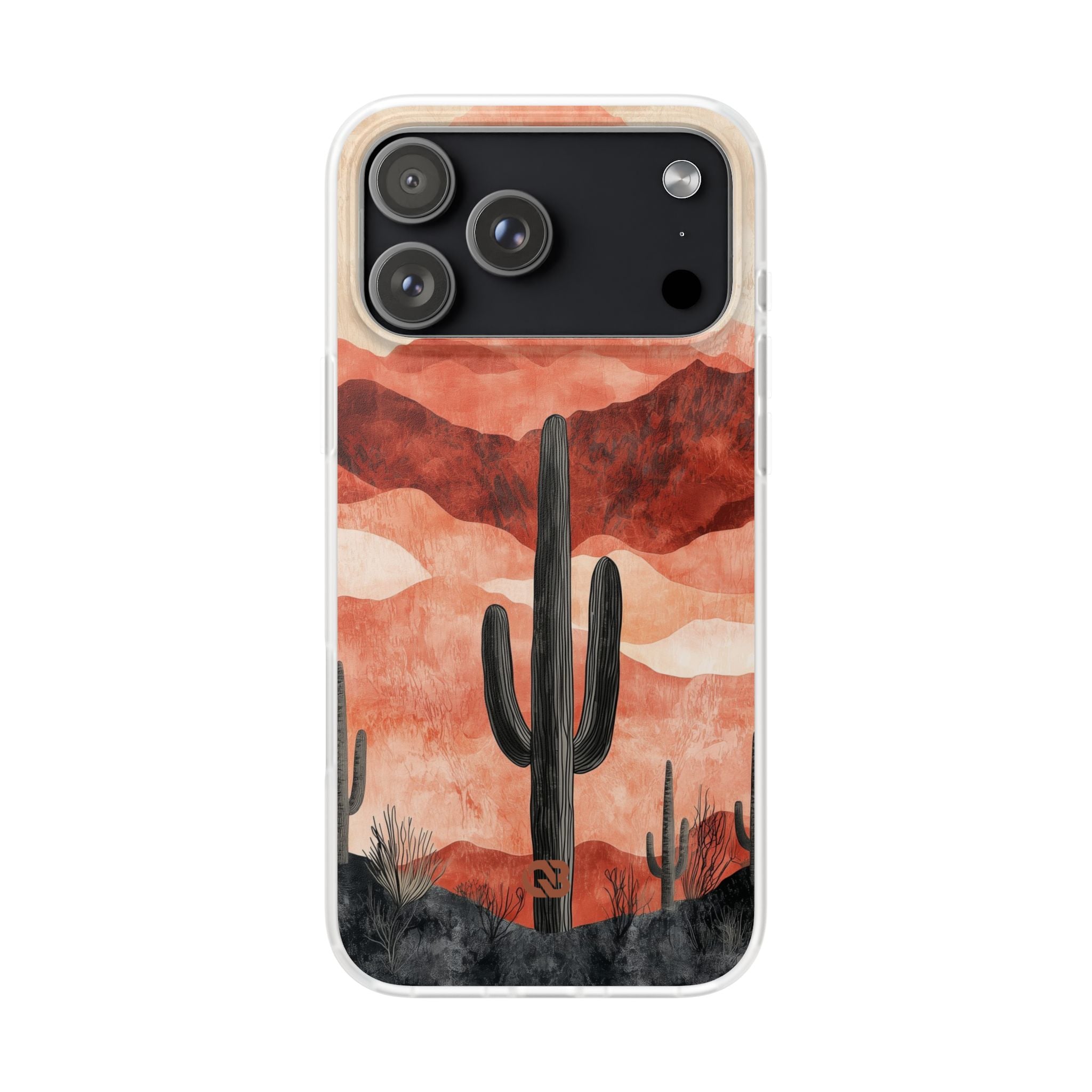 Terracotta Desert Sun · Soft Handyhülle für iPhone