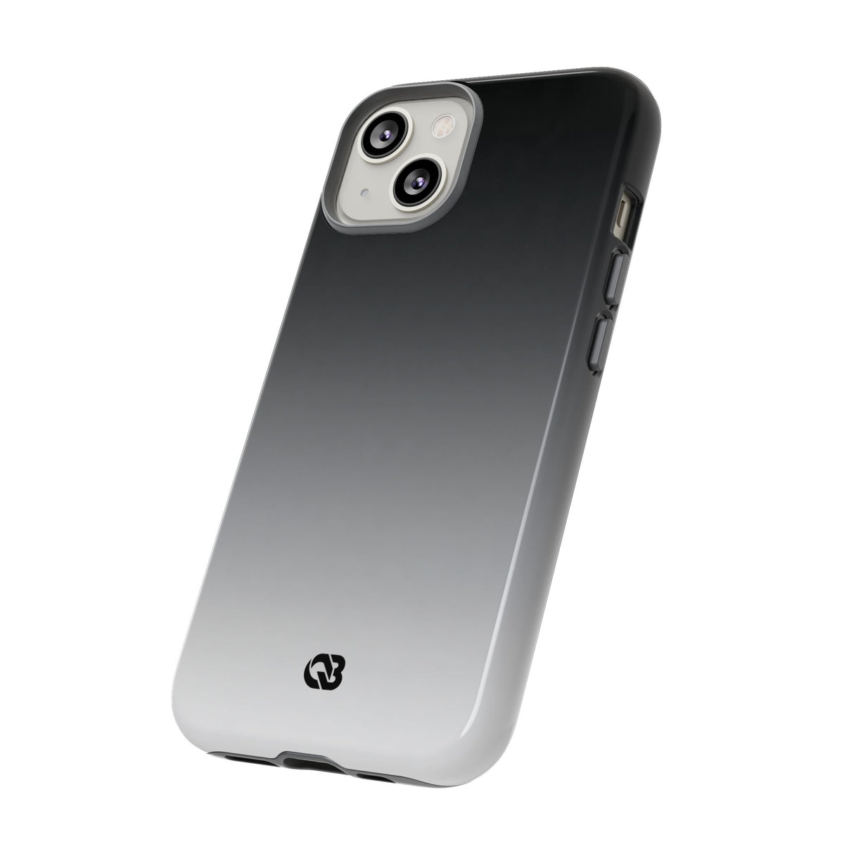 Noir Ombre Fade · Tough Phone Case for iPhone · Black