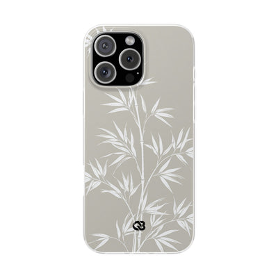 Beige Lite Phone Case for iPhone - Sandstone Bamboo Stalks