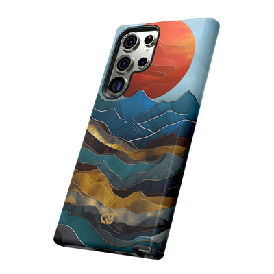 Molten Sun Peaks · Tough Phone Case for Samsung