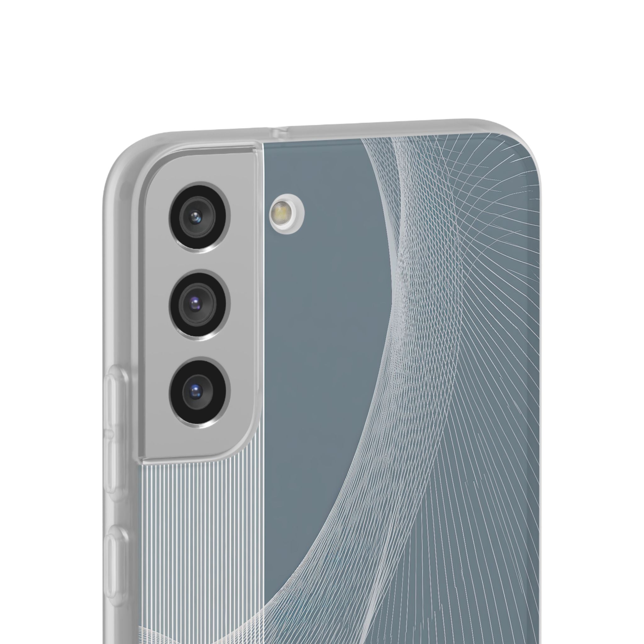 Grey Lite Phone Case for Samsung - Slate Mesh Horizon