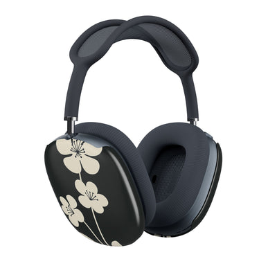 Nordic Blossom · Hard Case for AirPods Max · Black