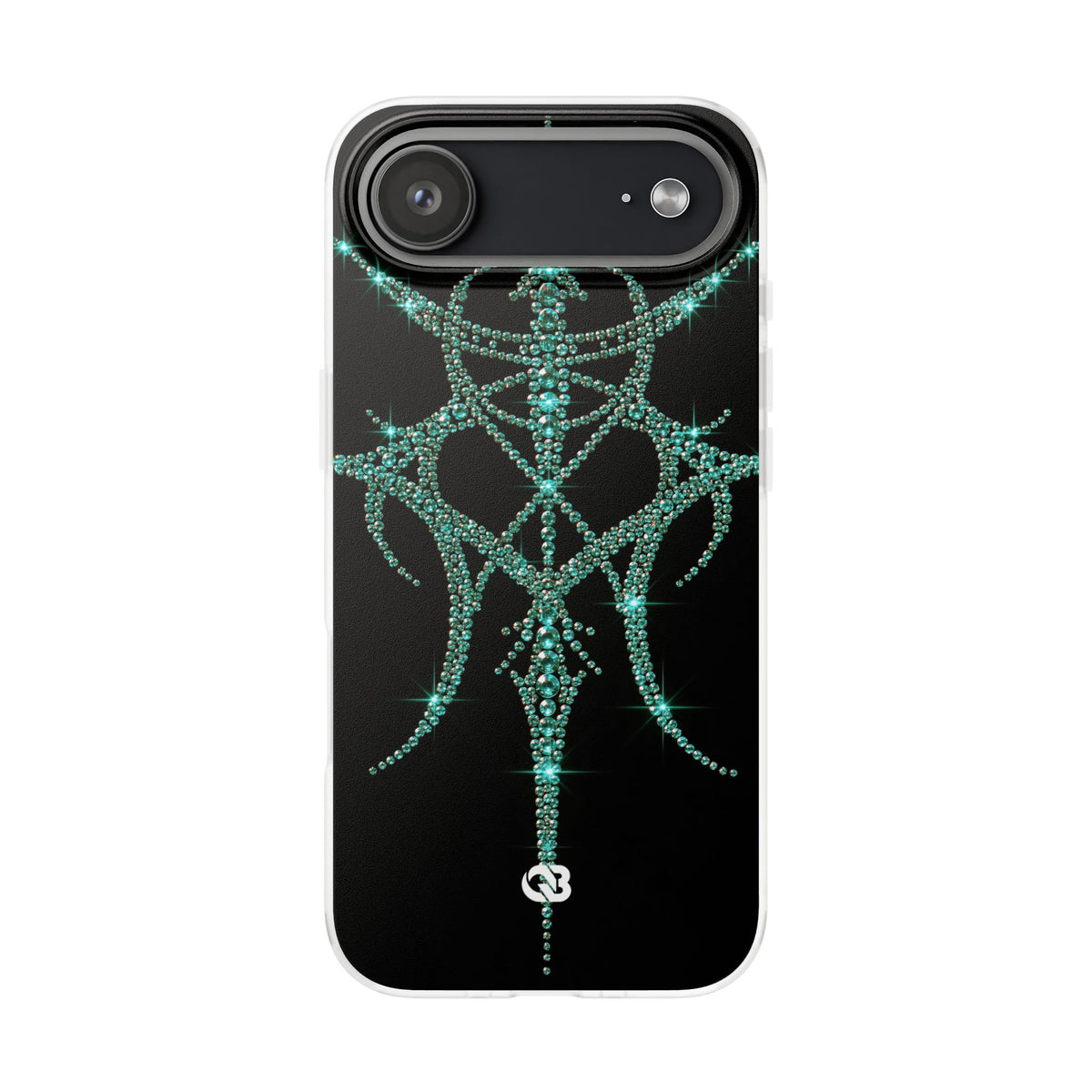 Teal Cyber Sigil · Lite Phone Case for iPhone ·  Teal