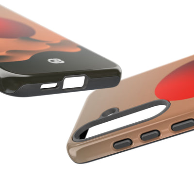 Crimson Sol Ridge · Tough Phone Case for Samsung · Red
