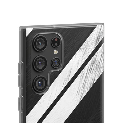 Kulutettu raidallinen liike Samsung S22 Ultra -peite - Pehmeä