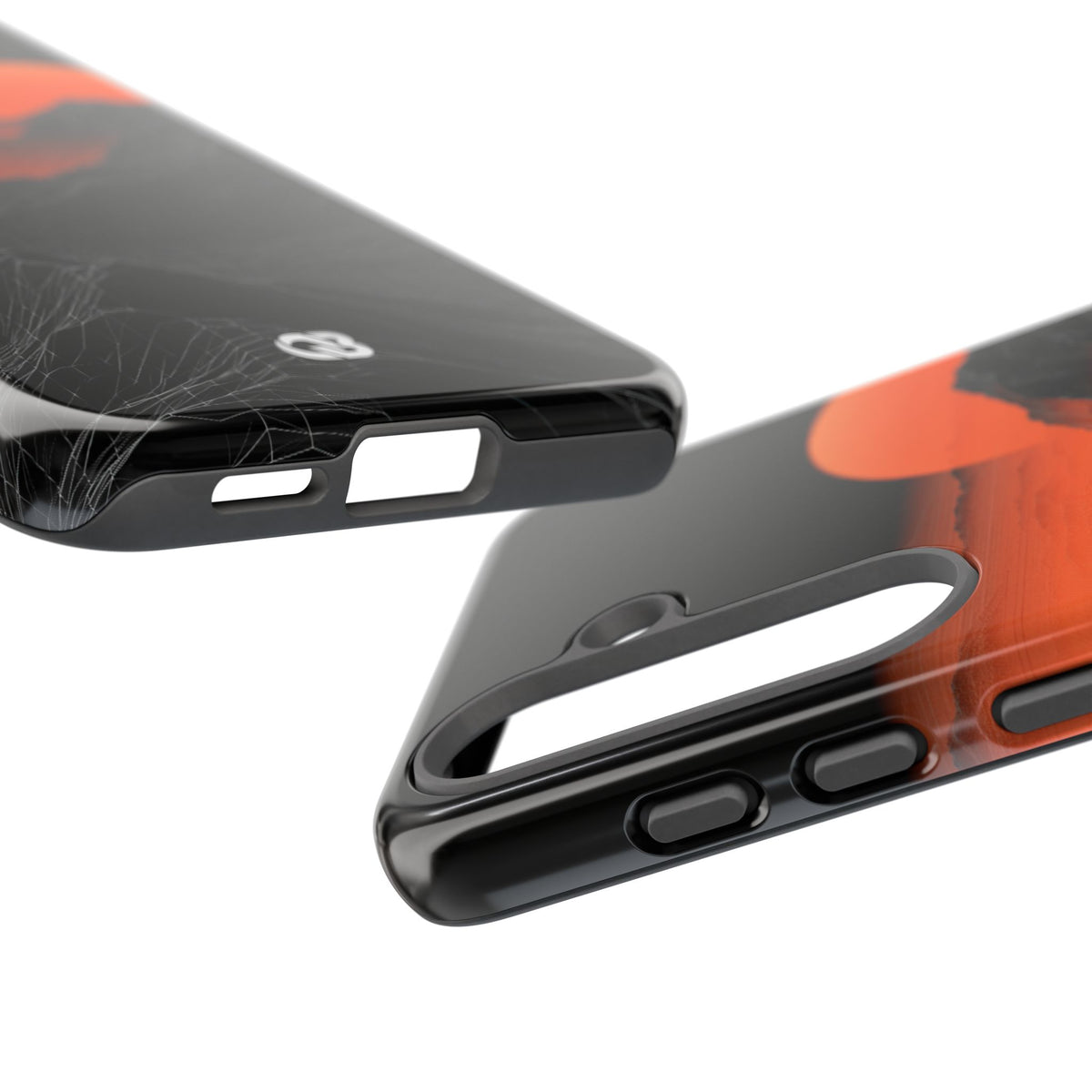 Solar Ridge Mesh · Tough Phone Case for Samsung · Black