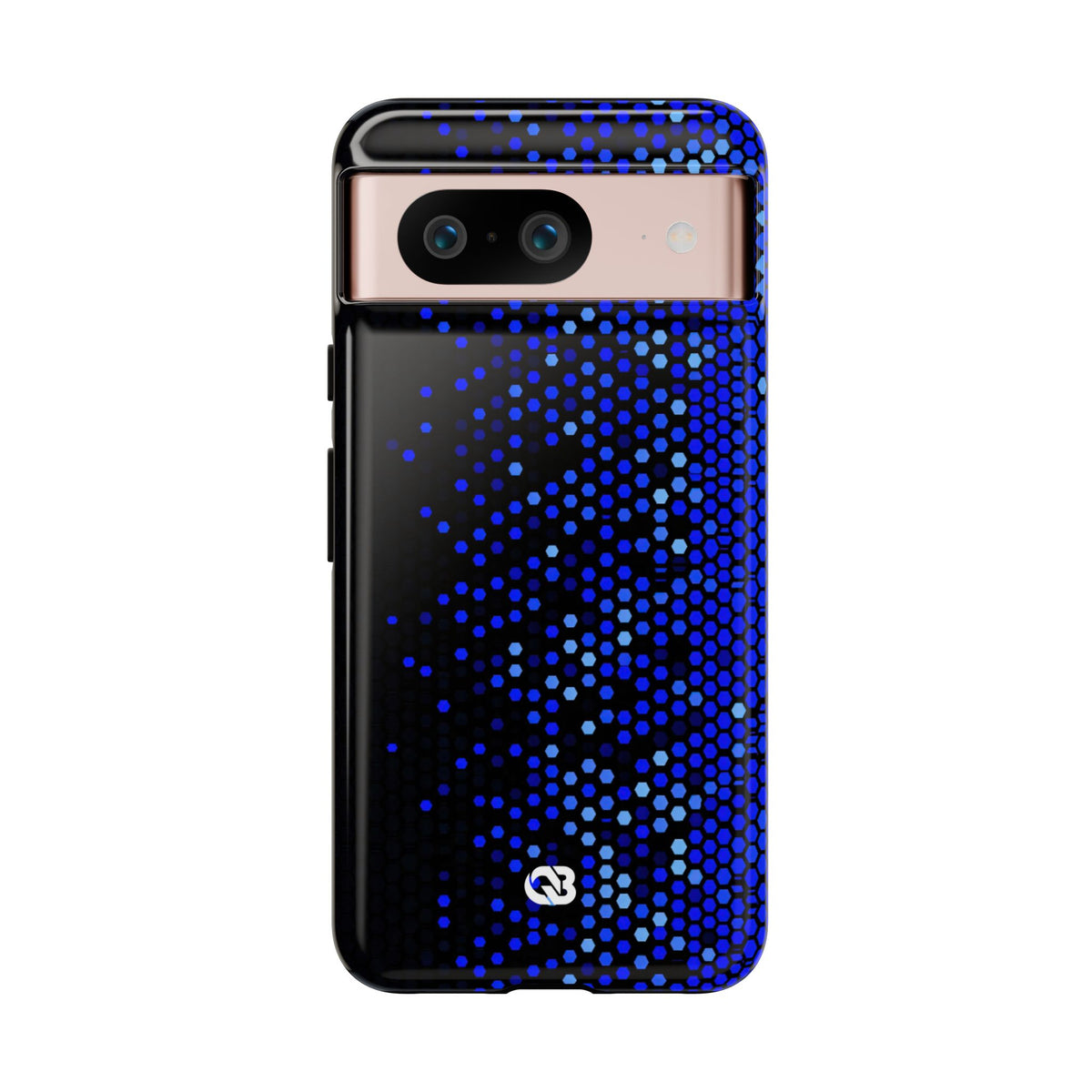 Cobalt Hex Dispersion · Tough Phone Case for Pixel ·  Blue