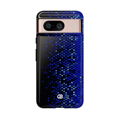 Cobalt Hex Dispersion · Tough Phone Case for Pixel ·  Blue
