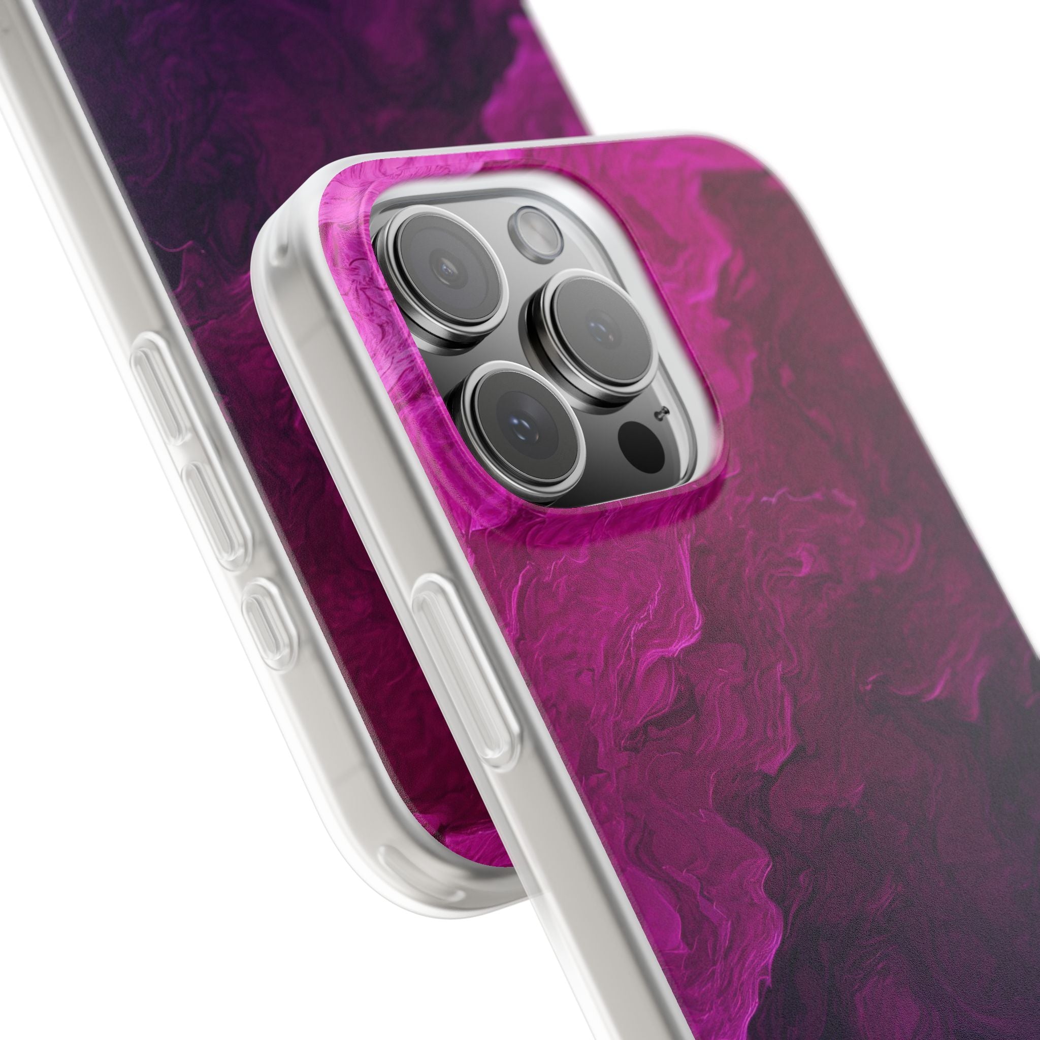 Violet Swirl iPhone 16 Pro Max Case - Soft