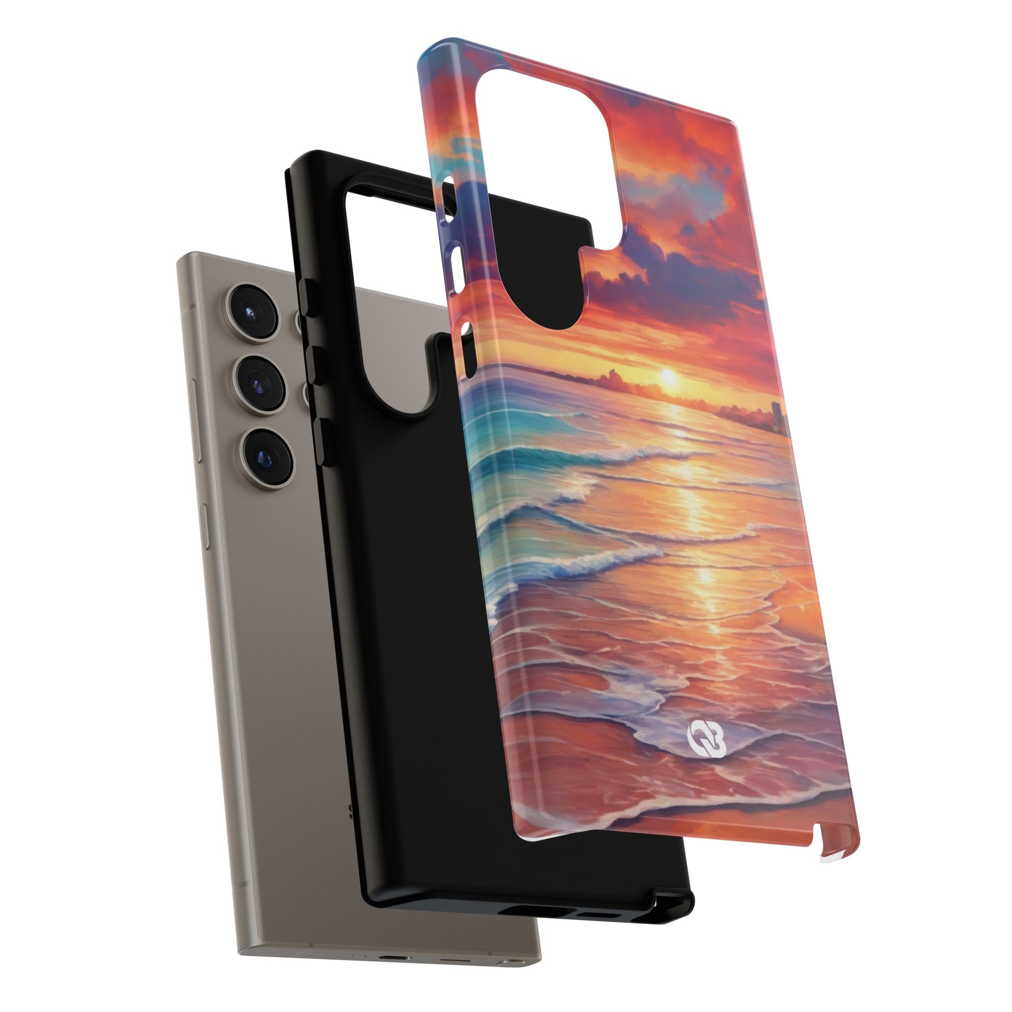 Crimson Shore Horizon · Tough Phone Case for Samsung