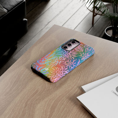 Chromatic Mystic Sigil · Tough Phone Case for Samsung · Blue