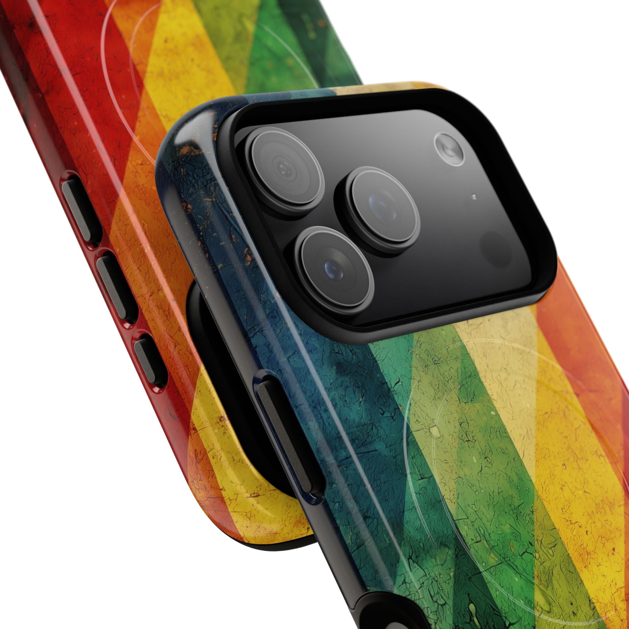 Diagonal Spectrum iPhone 17 Pro Case - Tough+ - CASE•BOB