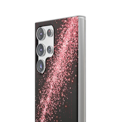 Rose Digital Cascade · Lite Phone Case for Samsung · Pink