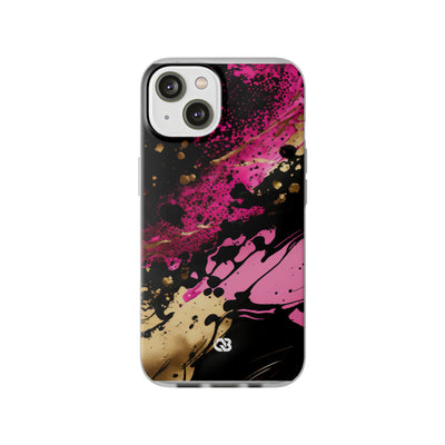 Magenta Liquid Gold · Soft Capa para iPhone