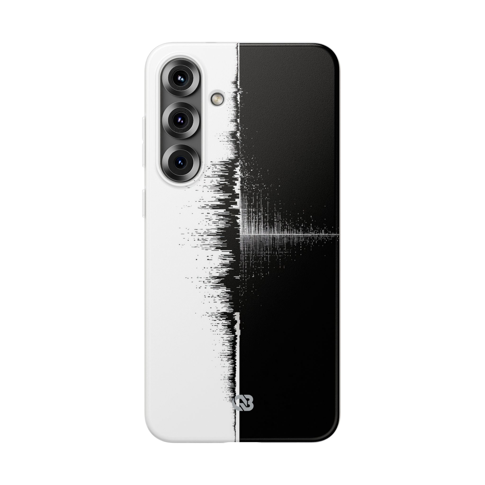 Black Lite Phone Case for Samsung - Static Signal Split