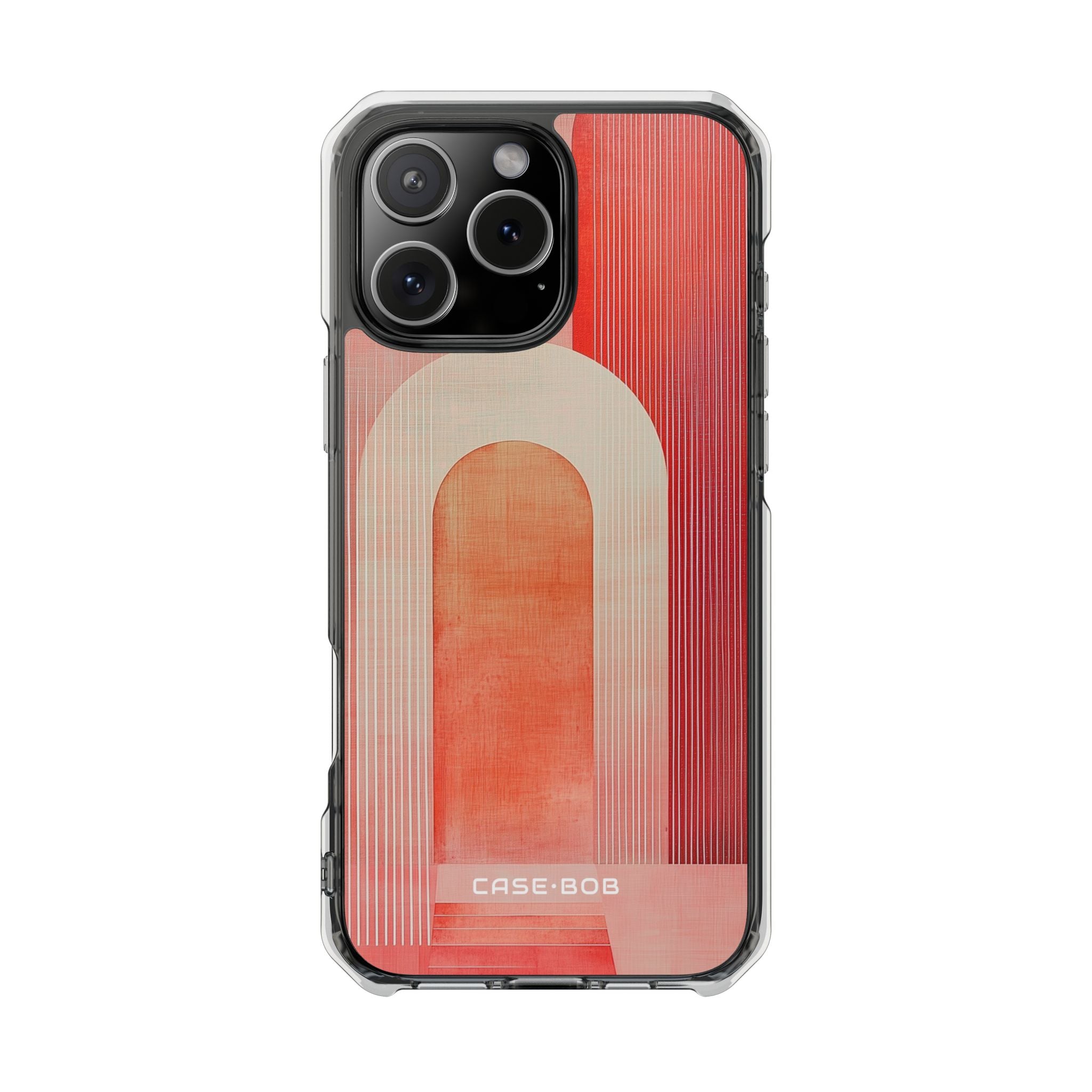 Crimson Arches iPhone 16 Pro Max Case - Impact