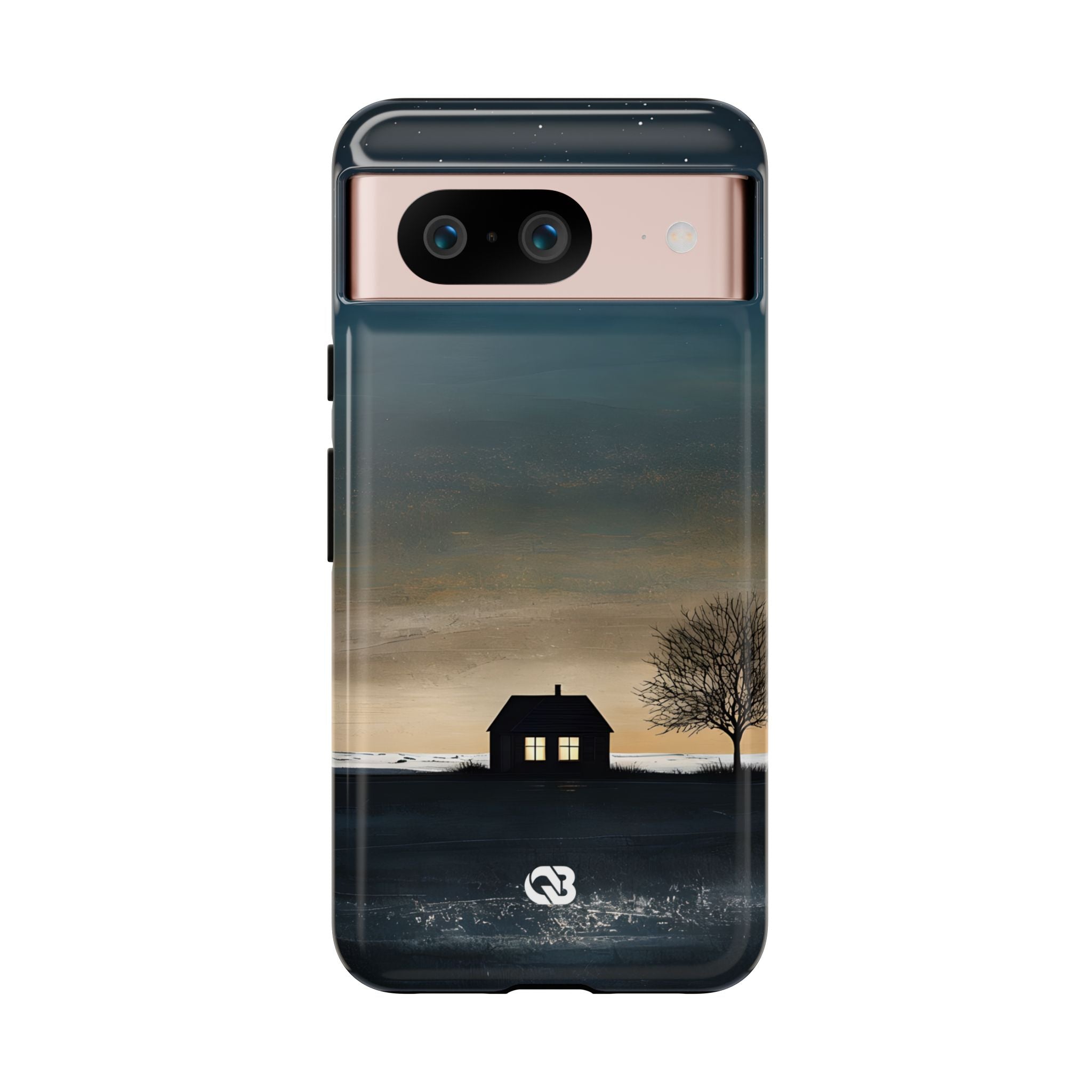 Midnight Cabin Glow · Tough Phone Case for Google Pixel