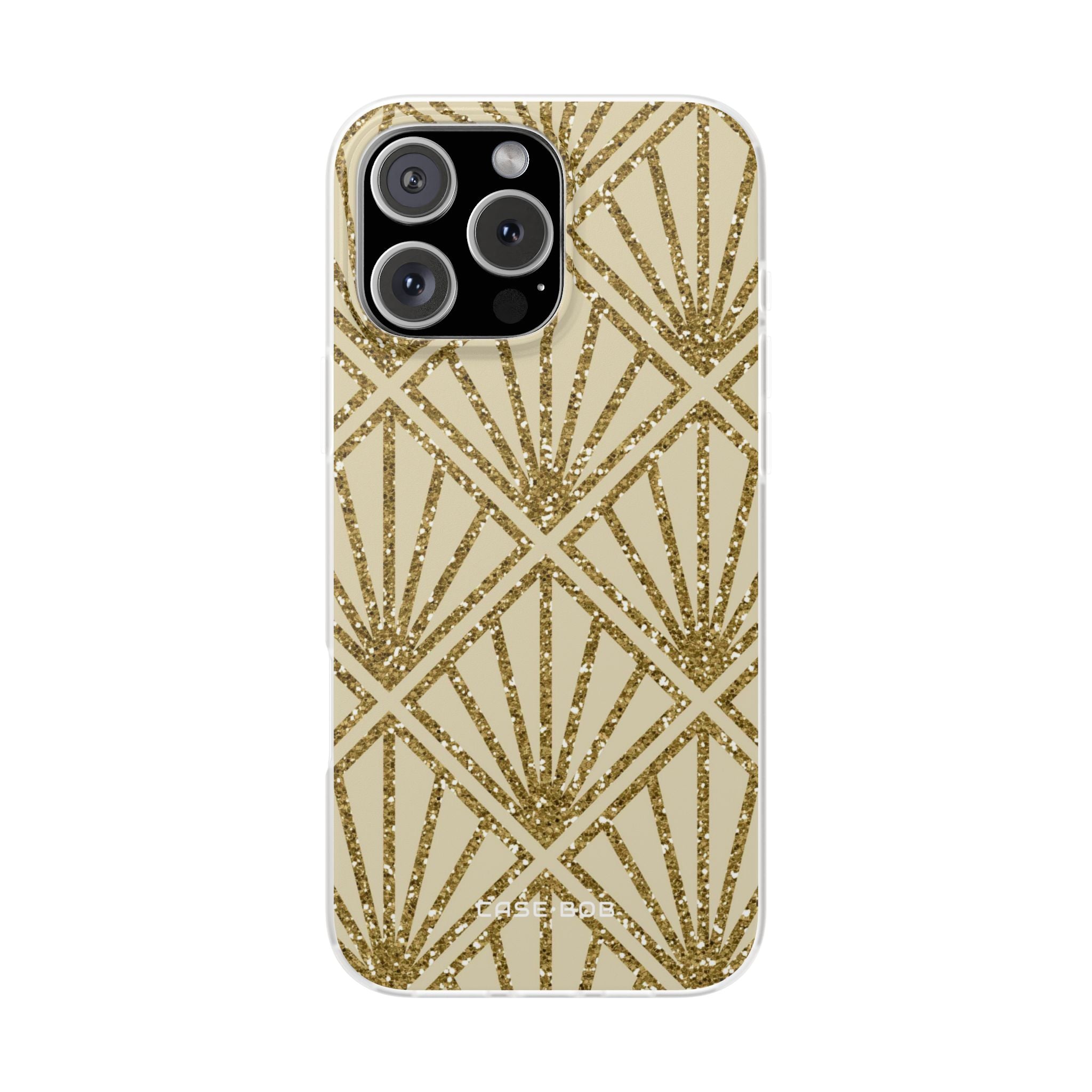 Gold Diamant Glanz iPhone 16 Pro Max Case - Soft
