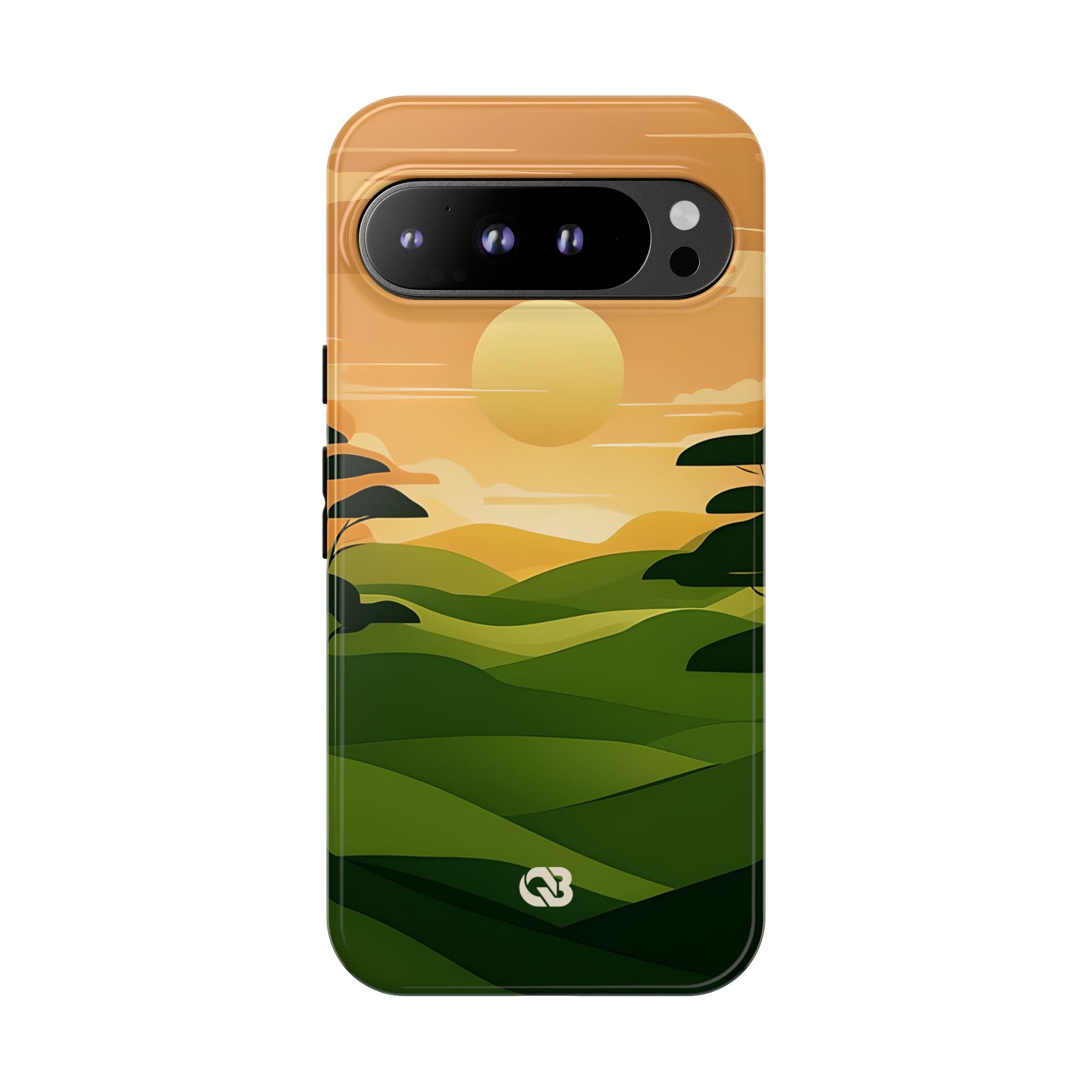 Verdant Horizon Sun · Tough Phone Case for Google Pixel