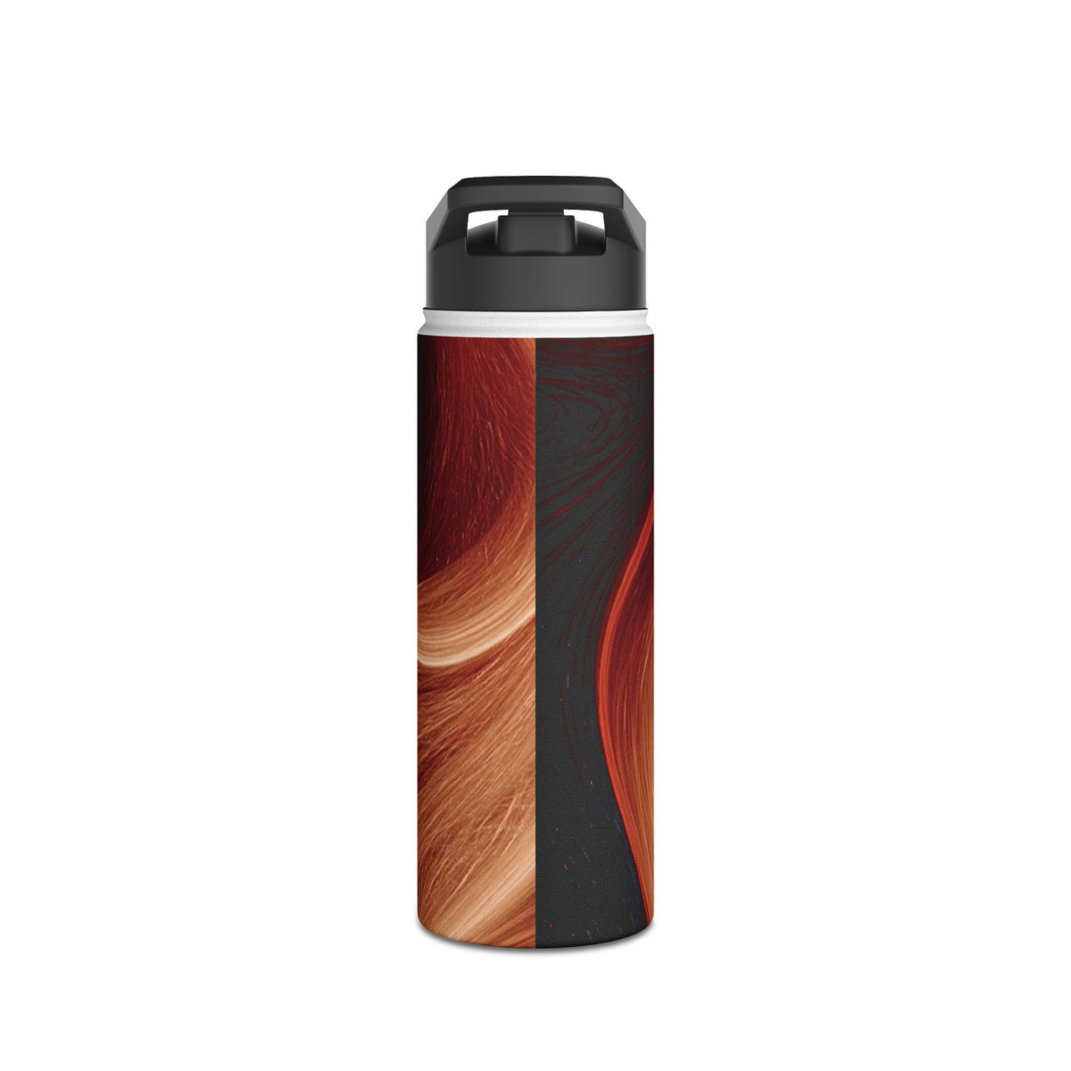Solar Ember Flow · Insulated Water Bottle · Orange