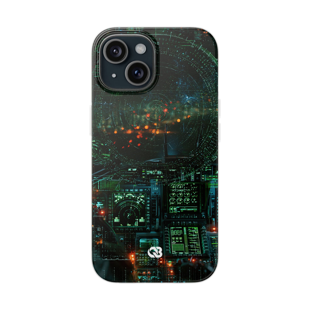 Tactical Avionics HUD · Lite Phone Case for iPhone ·  Green