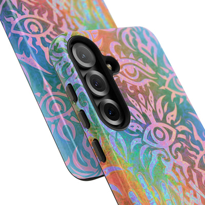 Chromatic Mystic Sigil · Tough Phone Case for Samsung · Blue