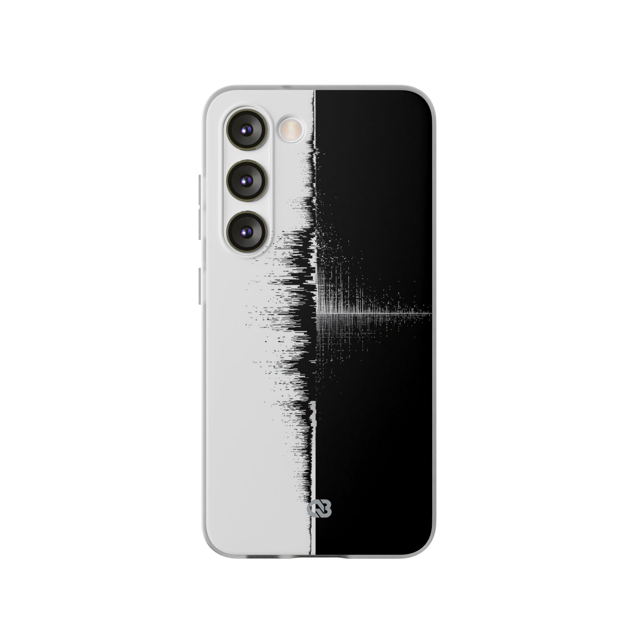 Black Lite Phone Case for Samsung - Static Signal Split