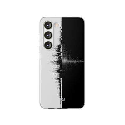 Black Lite Phone Case for Samsung - Static Signal Split