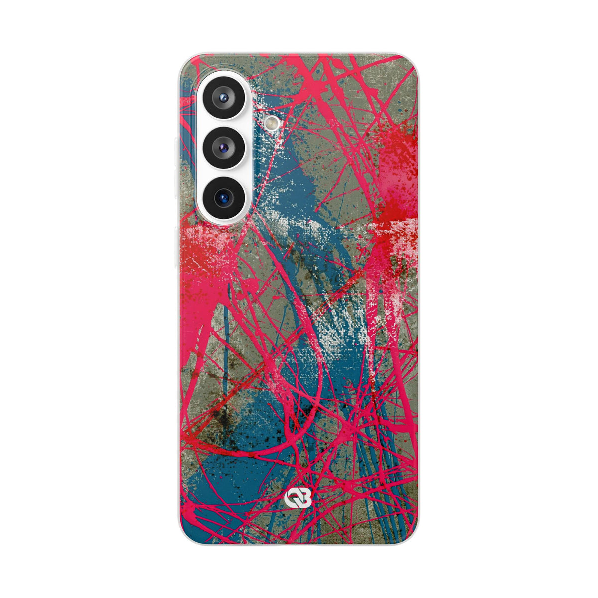 Neon Static Drip · Lite Phone Case for Samsung · Pink