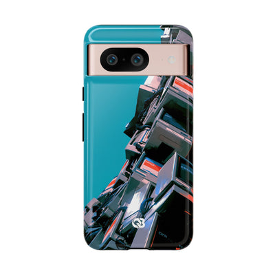 System Error Spire · Tough Phone Case for Pixel ·  Teal