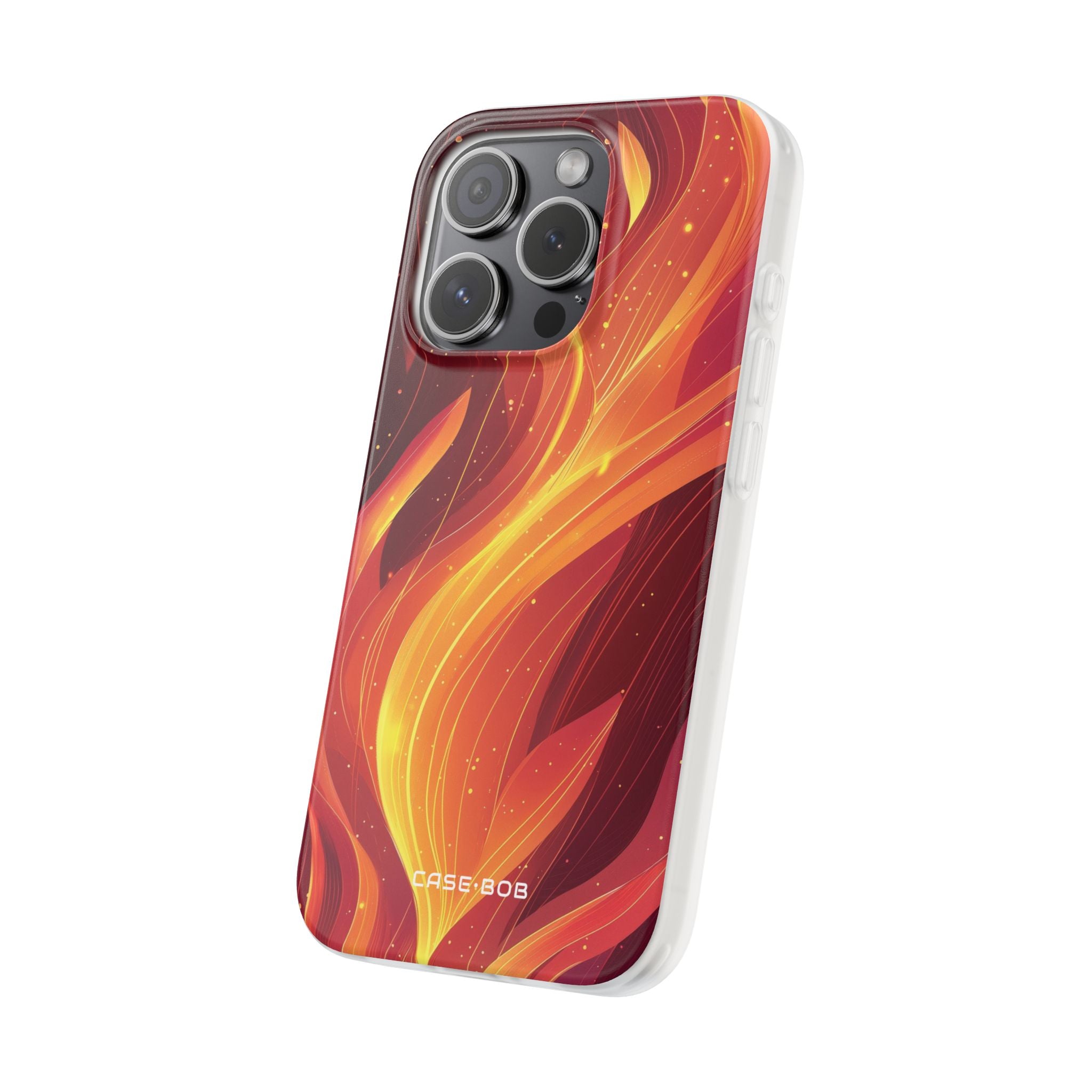 Flaming Flow iPhone 15 Pro hoesje - Soft