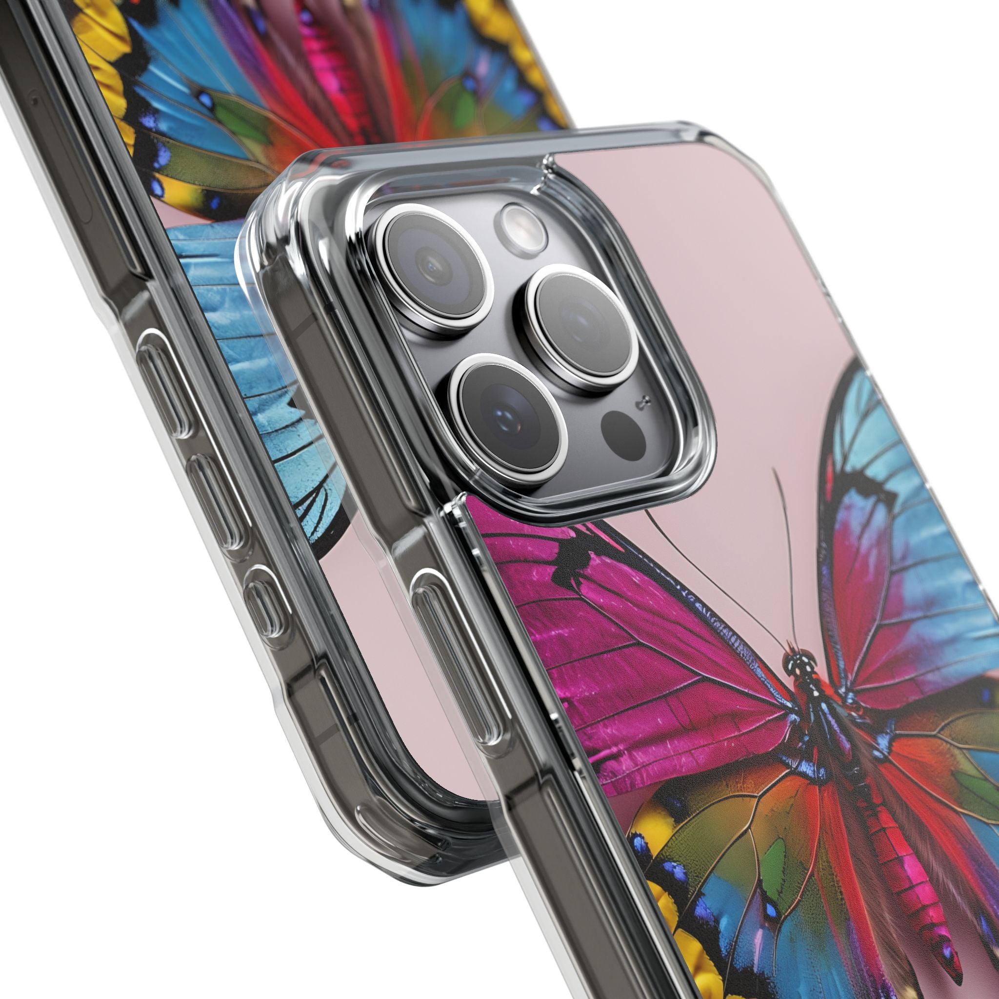 Vivid Butterfly iPhone 15 Pro Max Case - Impact