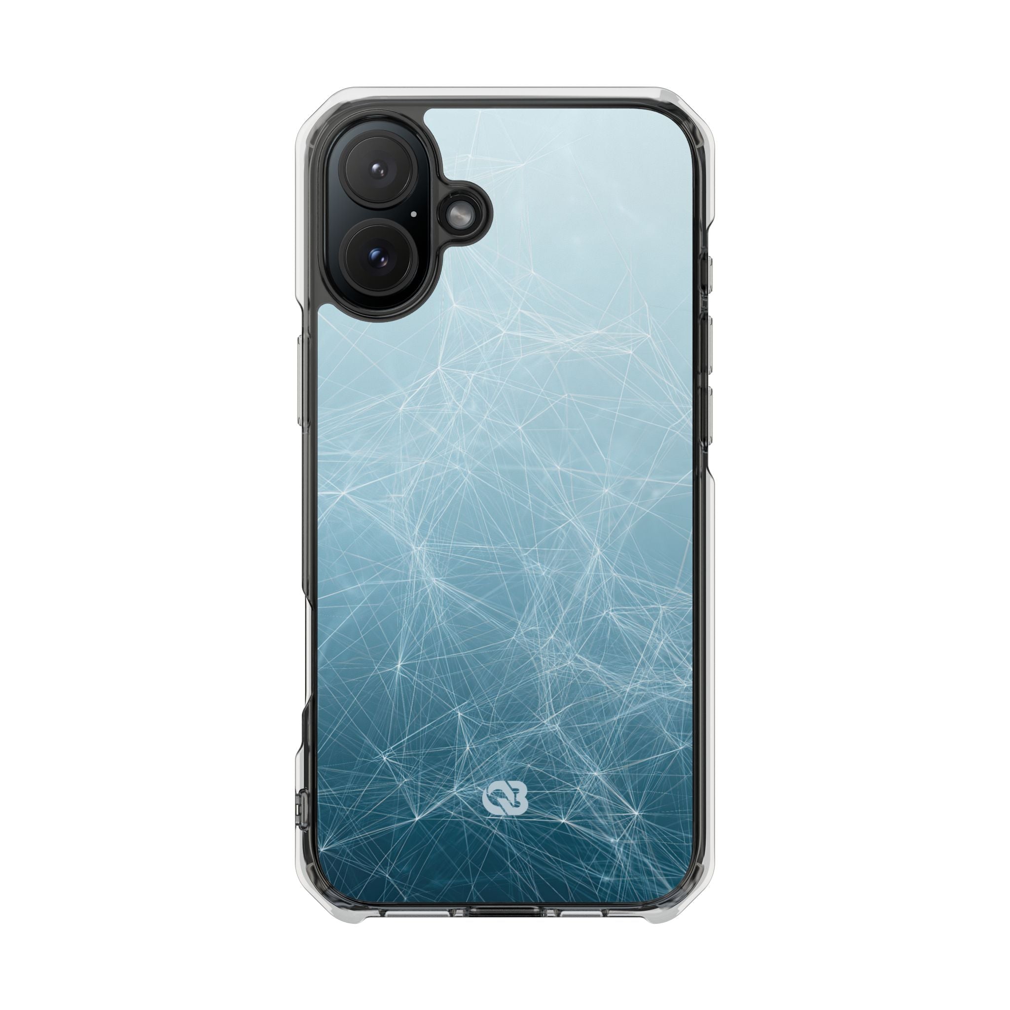 Teal Impact MagSafe Phone Case for iPhone - Arctic Digital Nexus