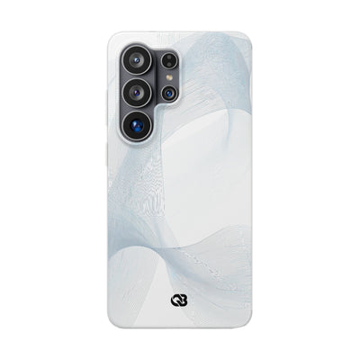 White Lite Phone Case for Samsung - Arctic Line Current