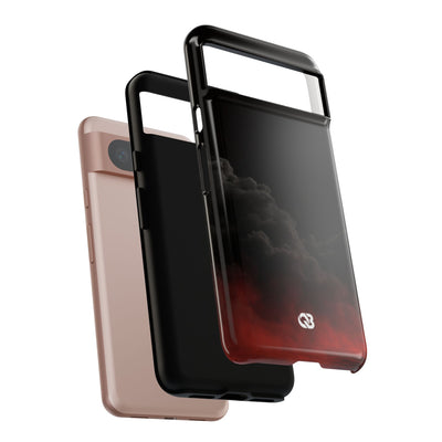 Crimson Fog Void · Tough Phone Case for Pixel ·  Black