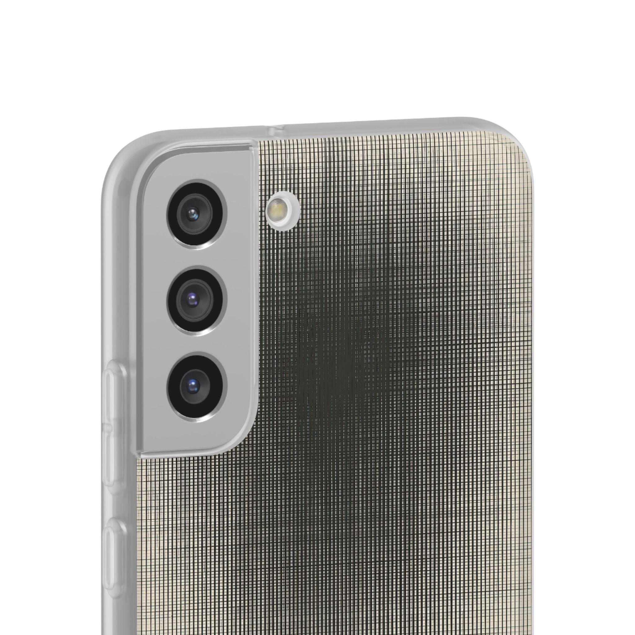 Beige Lite Phone Case for Samsung - Carbon Screen Grid