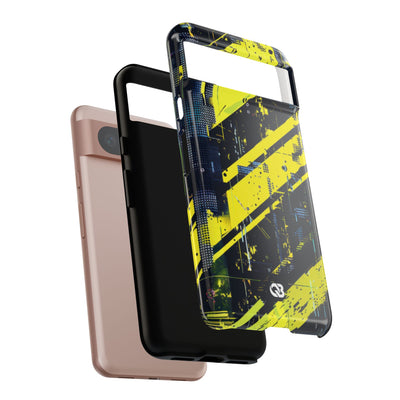 Acid Hazard · Tough Phone Case for Pixel ·  Yellow