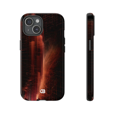 Luminous Monolith · Tough Phone Case for iPhone · Black