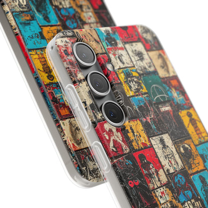 Figured Grid Samsung S24 Case - Soft