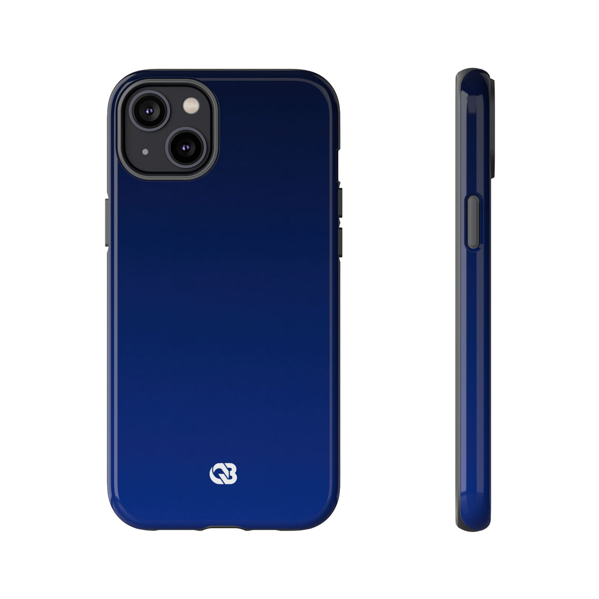 Midnight Cobalt Gradient · Tough Phone Case for iPhone · Blue