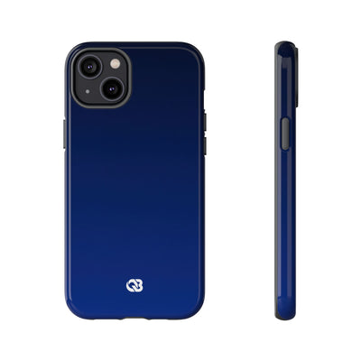 Midnight Cobalt Gradient · Tough Phone Case for iPhone · Blue