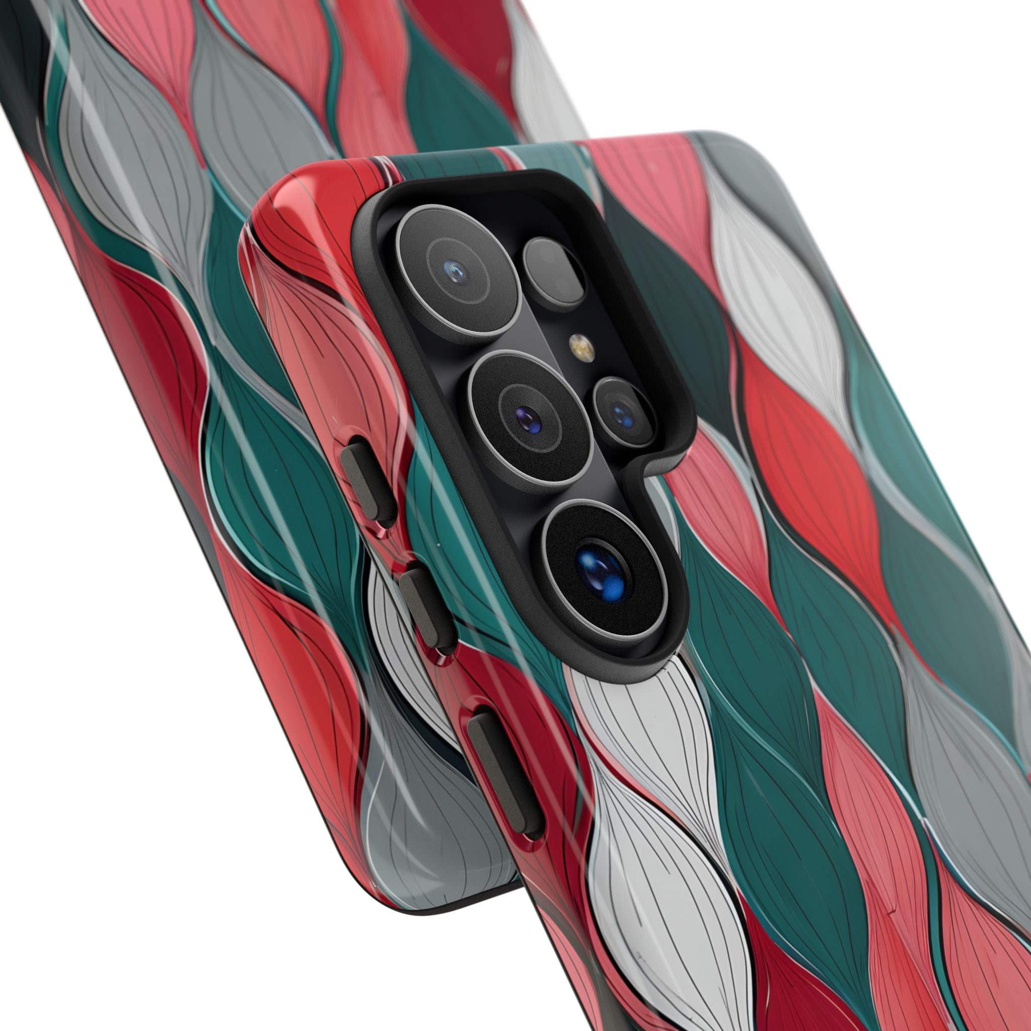 Slate Rose Ripple · Tough Coque de téléphone pour Samsung