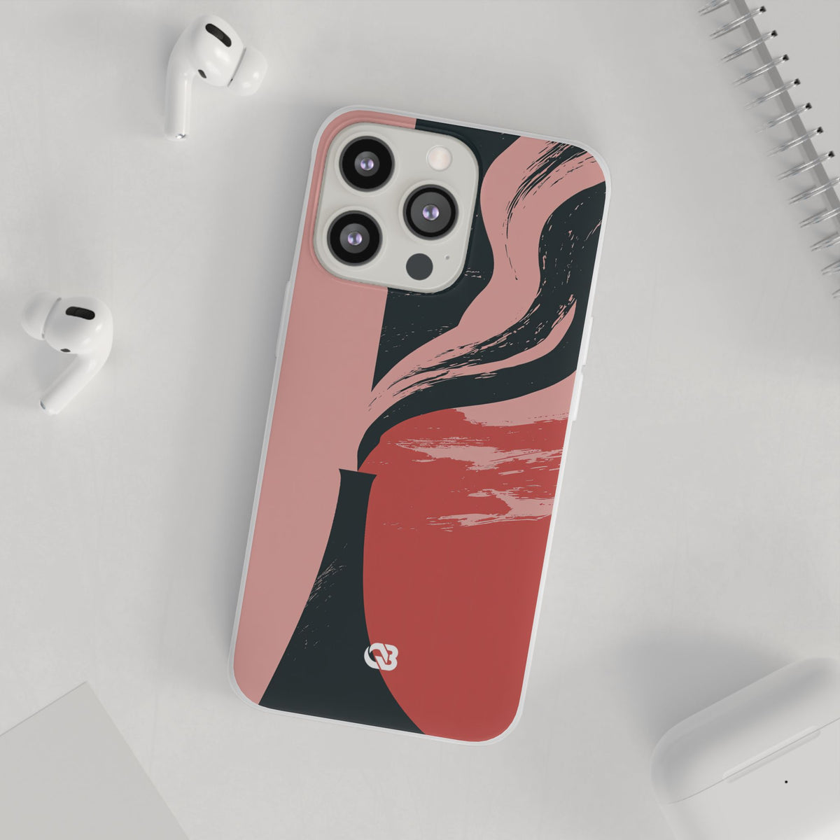 Crimson Horizon · Lite Phone Case for iPhone ·  Red