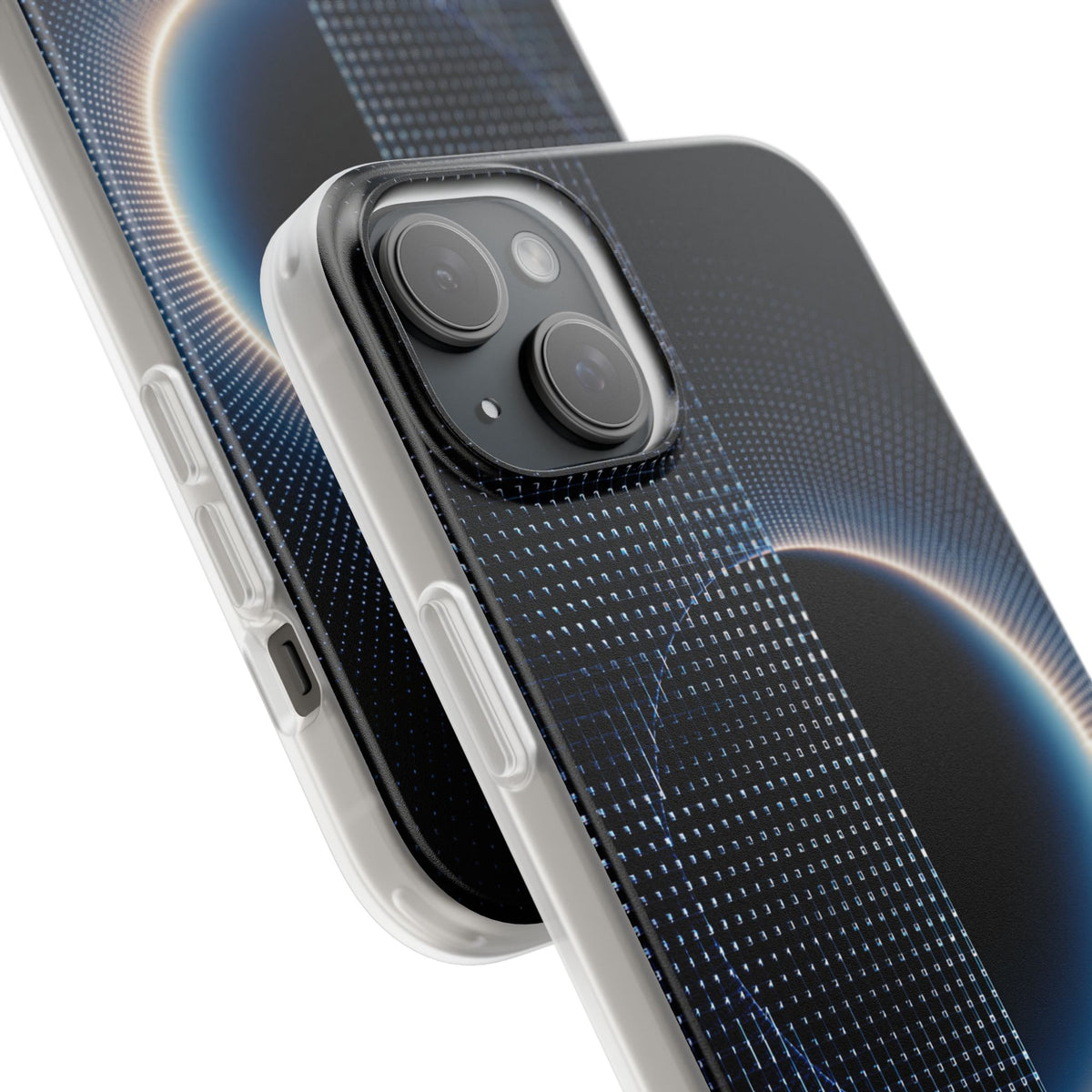 Luminous Meridian · Lite Phone Case for iPhone ·  Black