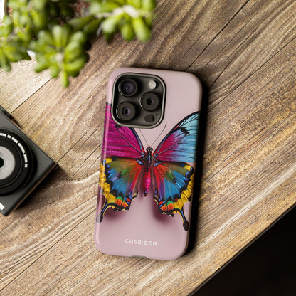 Vivid Butterfly iPhone 15 Pro Case - Tough